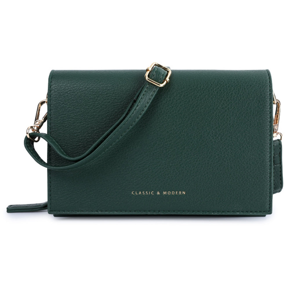 TAILIAN TC5109-003 Crossbody Phone Bag Vintage Leather Phone Purses Wallet Shoulder Bag