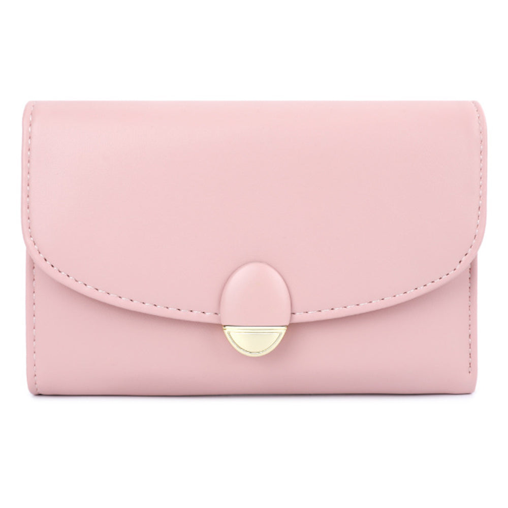 TAILIAN T6223-028 PU Leather Wallet Women Card Cash Holder Folding Purse
