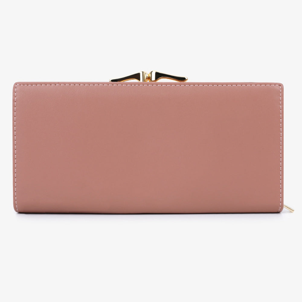 TAILIAN T8703-001 Women's Wallet PU Leather Girls Clutch Bag with Magnetic Buckle