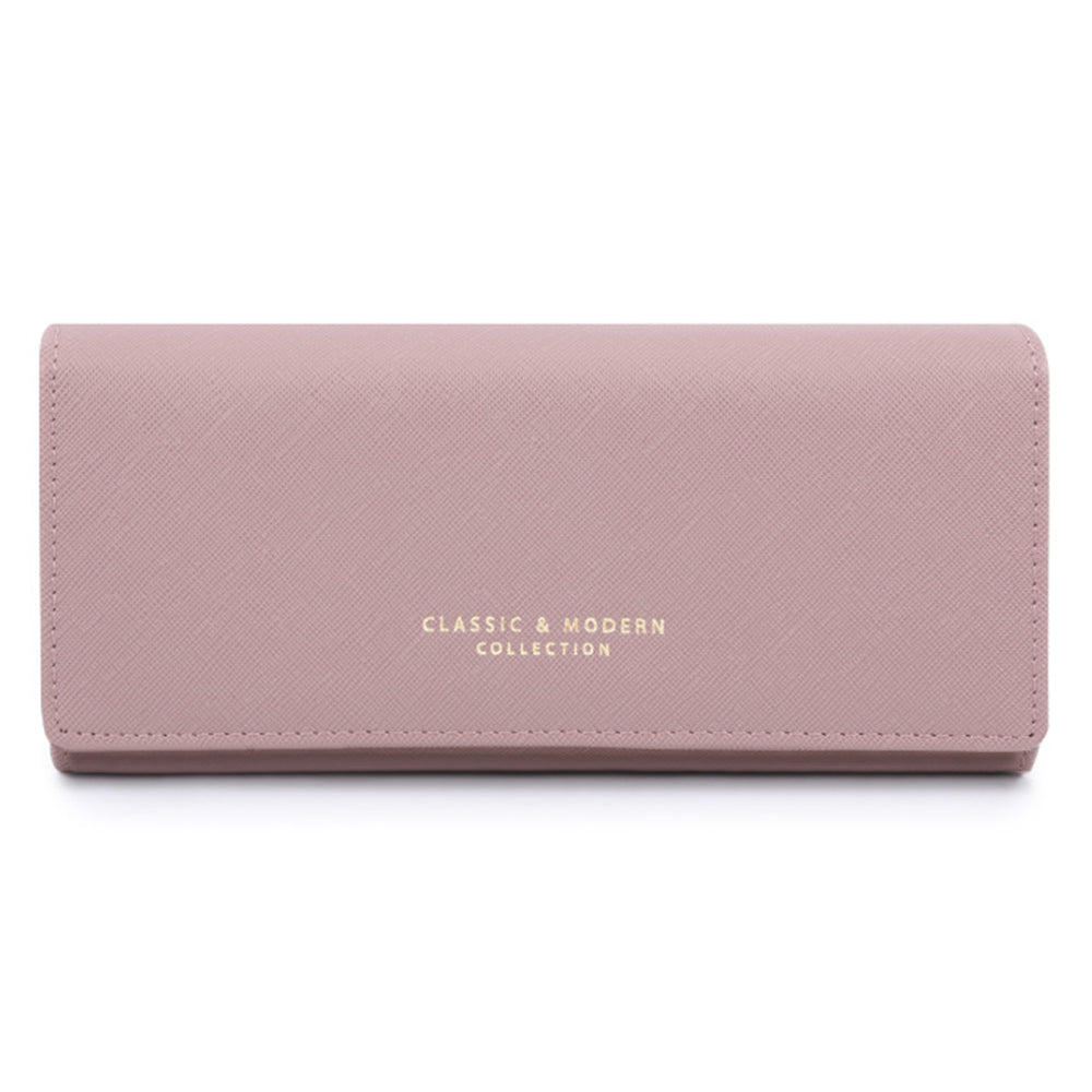 TAILIAN T5540-001 Women's Wallet Cross Texture PU Leather Coin Purse Bag
