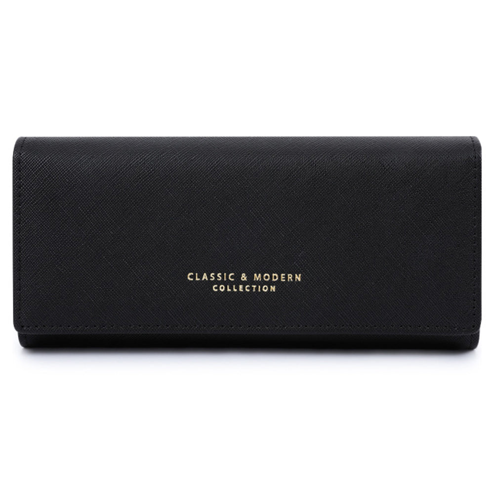 TAILIAN T5540-001 Women's Wallet Cross Texture PU Leather Coin Purse Bag
