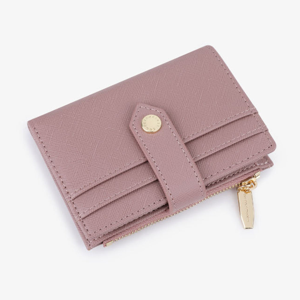 TAILIAN T2602-342 Women Small Purse Wallets Zipper Pocket Shorts Cash Multi-Slots Gifts