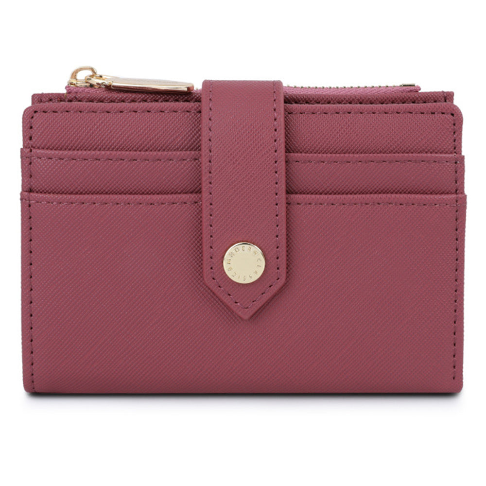 TAILIAN T2602-342 Women Small Purse Wallets Zipper Pocket Shorts Cash Multi-Slots Gifts
