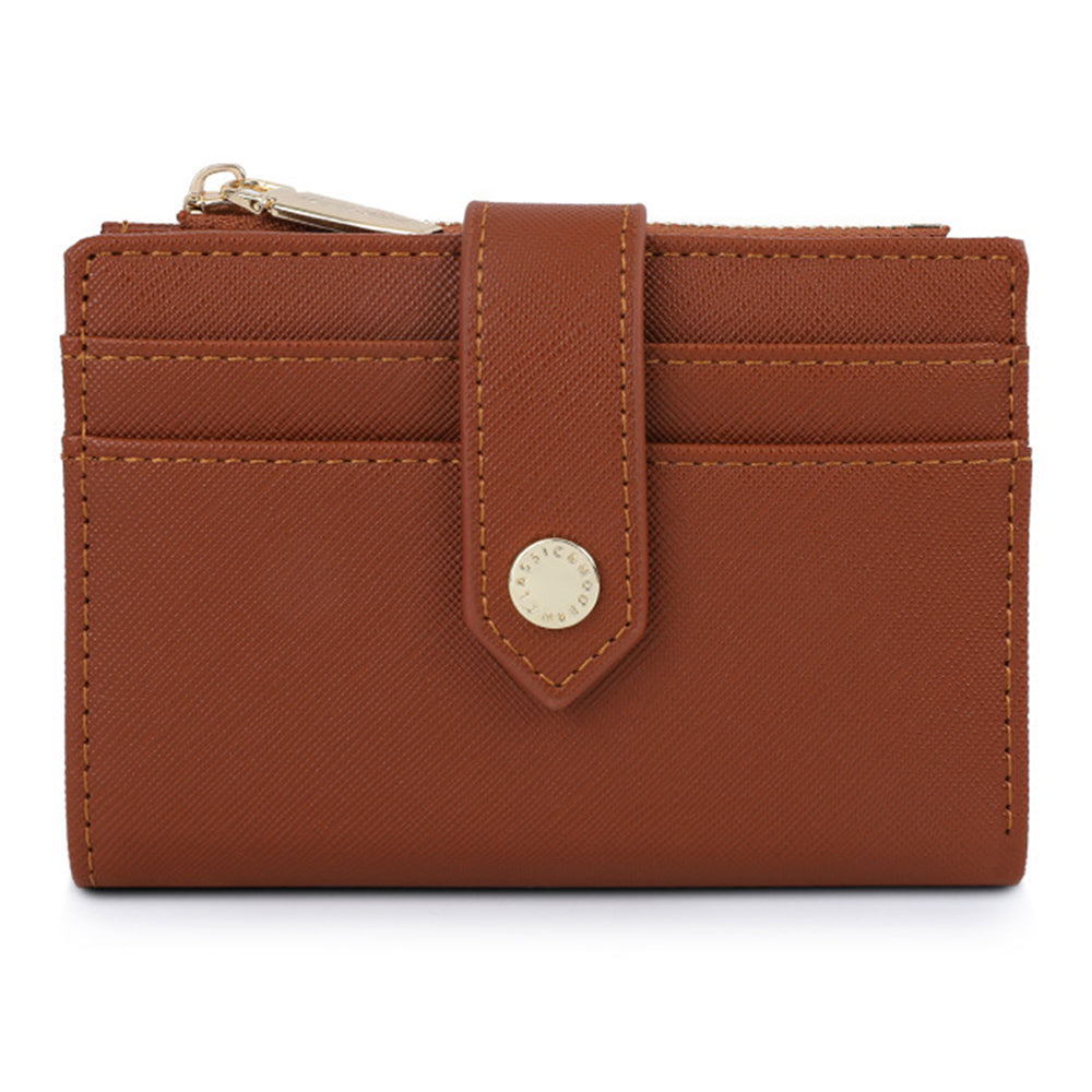 TAILIAN T2602-342 Women Small Purse Wallets Zipper Pocket Shorts Cash Multi-Slots Gifts