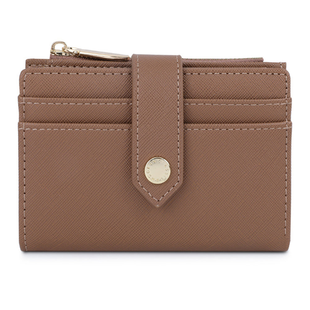 TAILIAN T2602-342 Women Small Purse Wallets Zipper Pocket Shorts Cash Multi-Slots Gifts