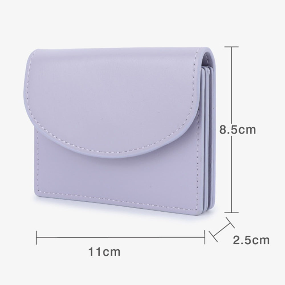 TAILIAN TB142-002 Women Wallet Solid Color PU Leather Small Coin Purse