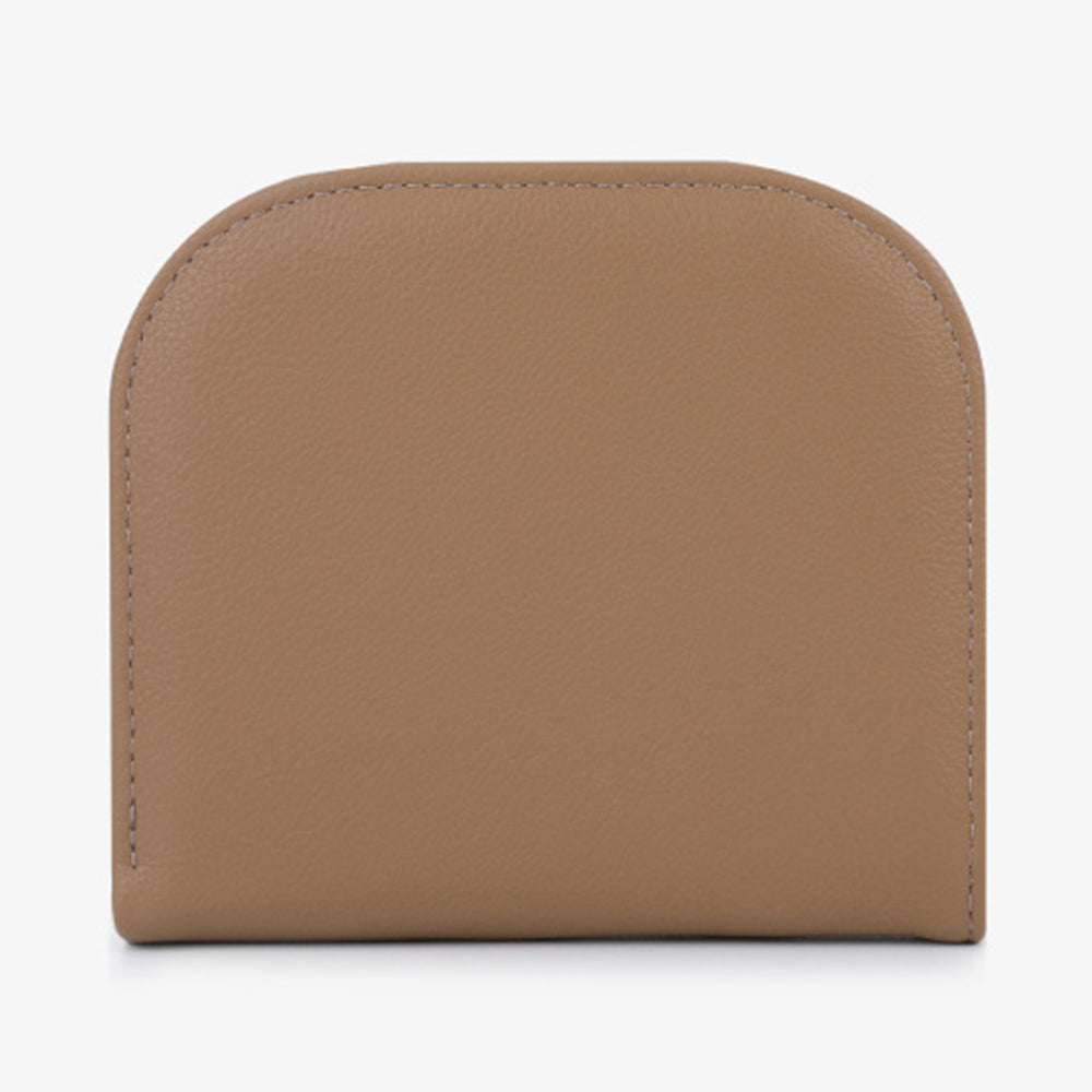 TAILIAN T2052-001 Mini Women Purse Semicircle Solid Color Girl Cash Wallet