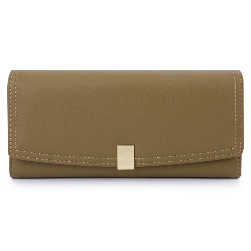 TAILIAN T5601-130 Women Wallet Long Trifold Purse PU Leather Clutch Bag
