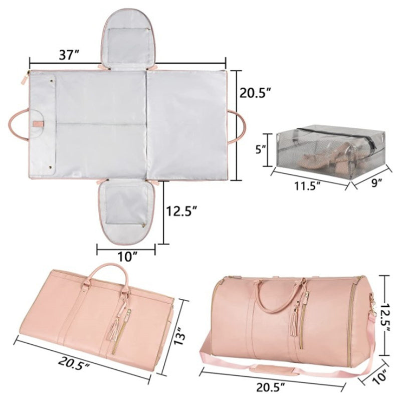 APJ990 Travel Luggage Bag Foldabl Tote Bag Large Capacity Crossbody Bag