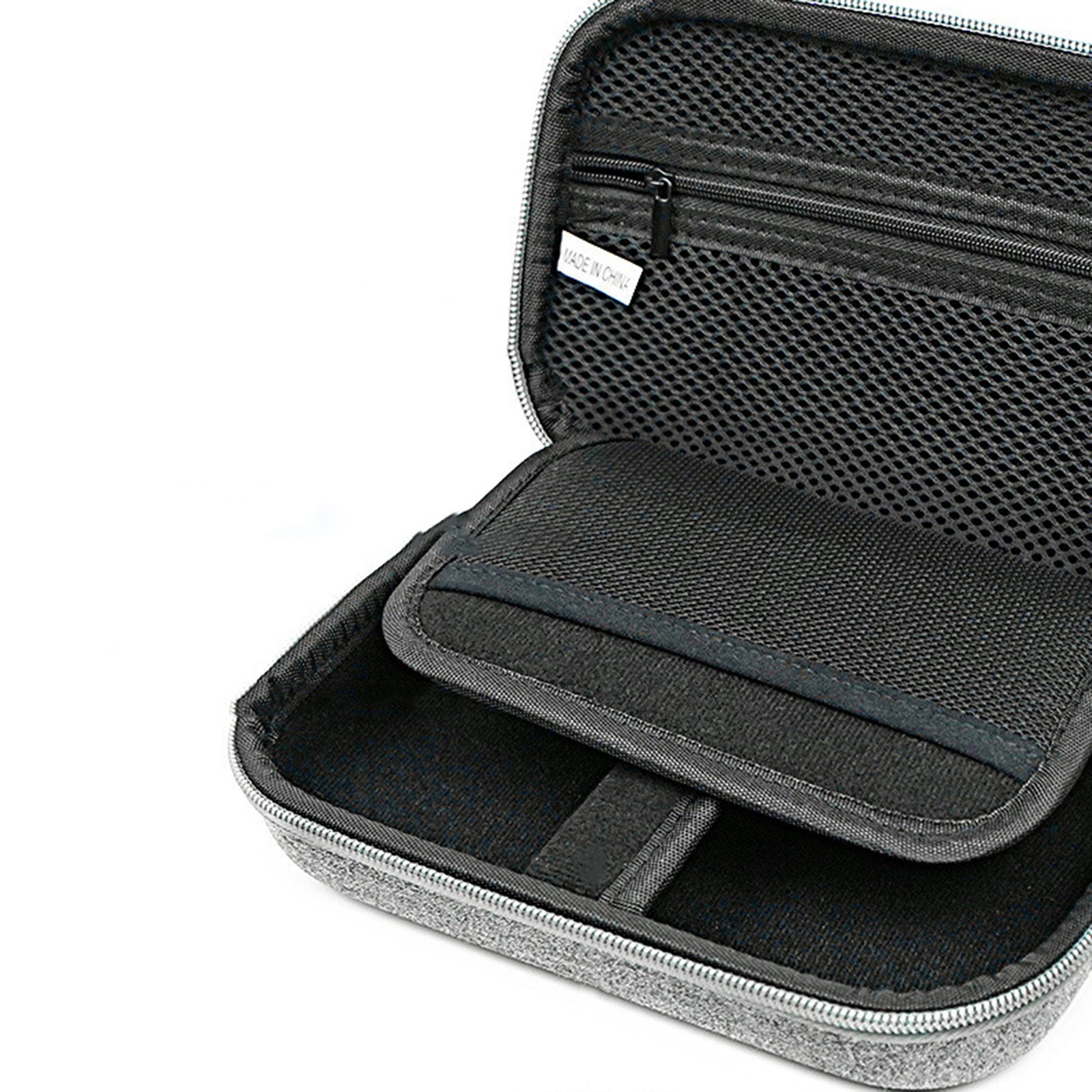 Digital Accessories Bag EVA+Polyester Data Cable Power Bank Mouse Carrying Case
