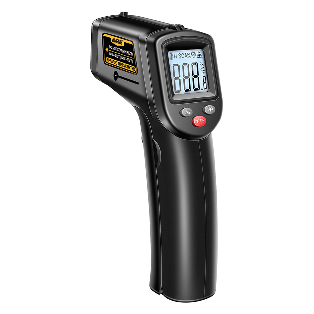 ANENG TH201 Handheld Thermometer LCD Digital IR laser Sensor Temperature Tester