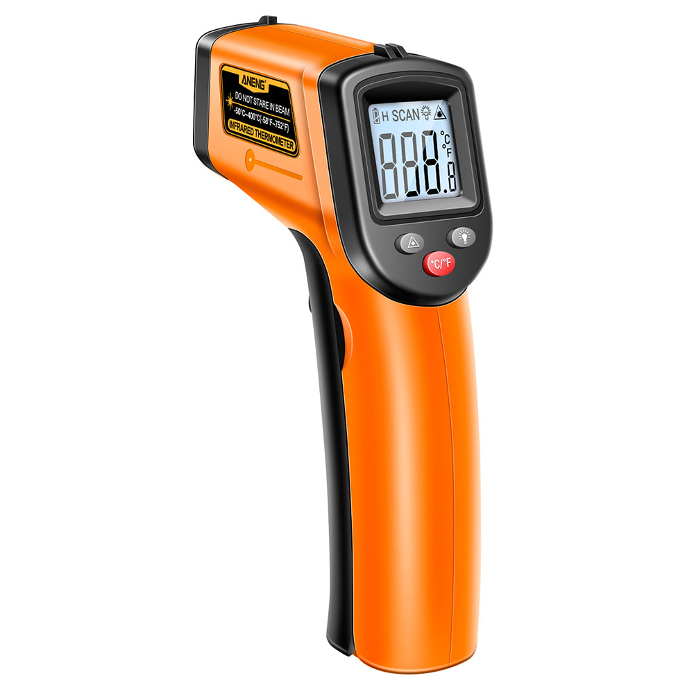 ANENG TH201 Handheld Thermometer LCD Digital IR laser Sensor Temperature Tester