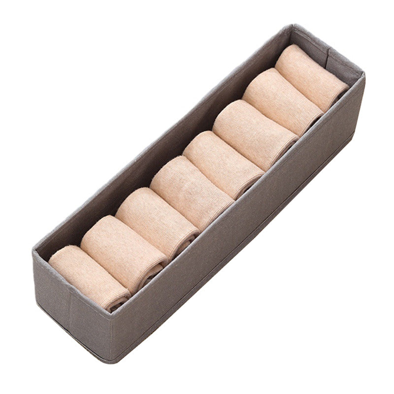 Size S Storage Box with Clear Window Oxford Cloth Closet Clothes Organizer