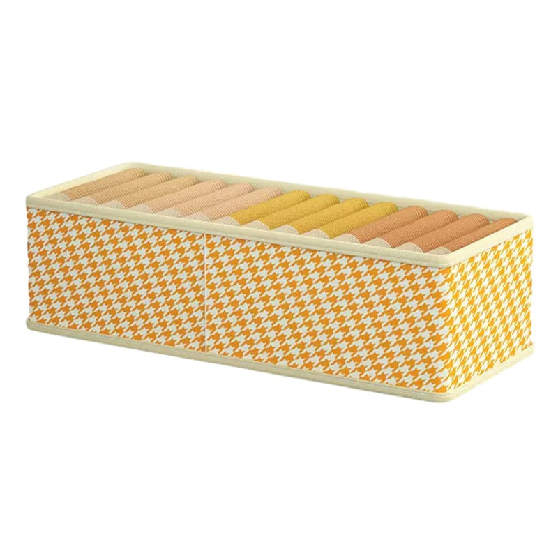 JJTZ 40 x 10 x 10cm Pattern Design Storage Cube Organizer Folding Cloth Box Container