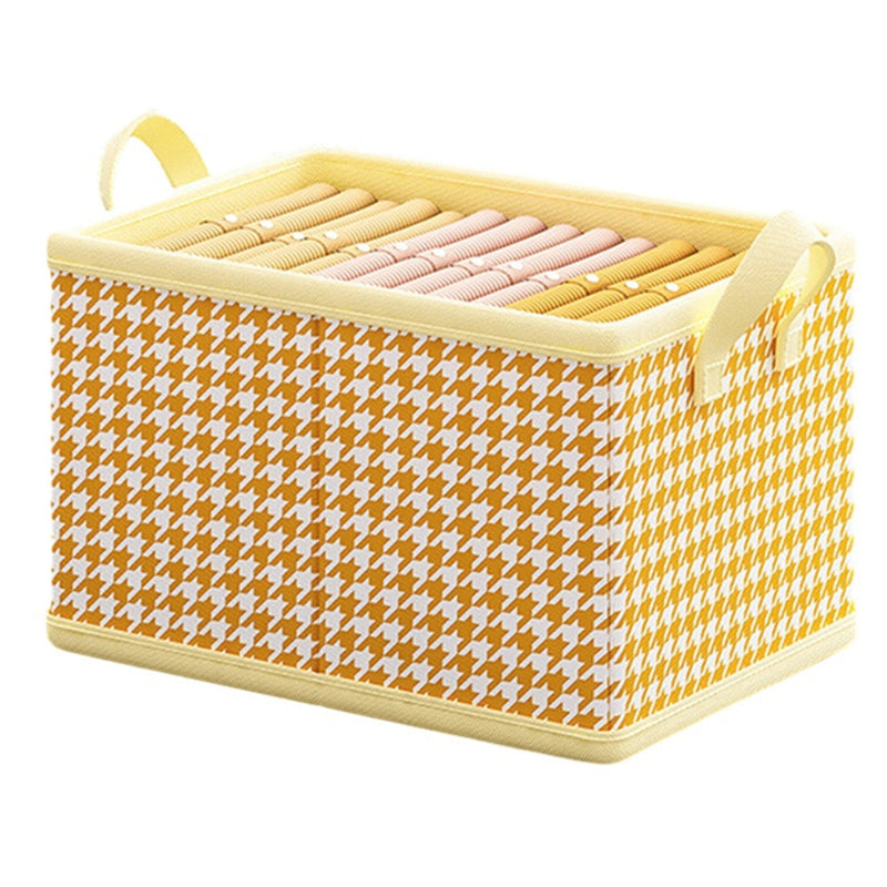50x30x26CM Storage Box Non-Woven+PP Board Foldable Closet Organizer Bin
