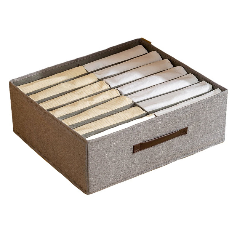 14 Cells Oxford Cloth Organizer Bin Closet Drawer Underwear Socks Storage Box