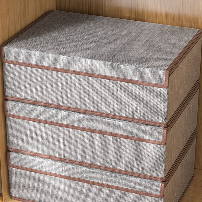 JJTZ 44 x 29 x 12.5cm 3-in-1 Drawer Style 17 Grids Storage Box with Lid for Underwear and Socks