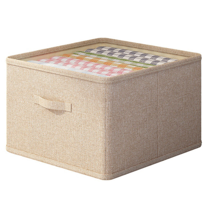18L Polyester Organizer Wardrobe Clothes Drawer Storage Box with Handle Straps