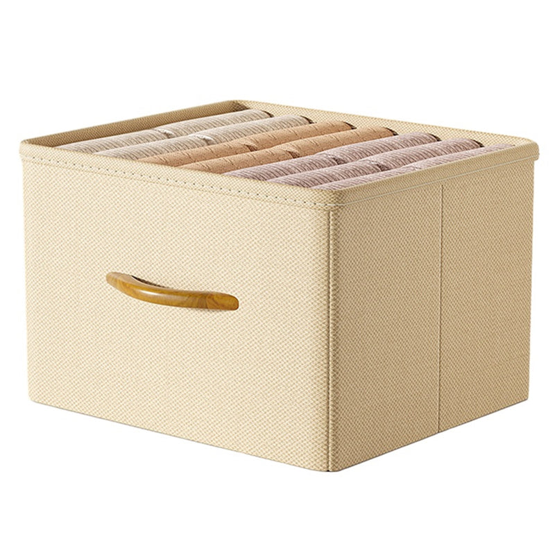 Size XL Closet Storage Box Drawer Divider Organizer with Handle for Pants Sweater