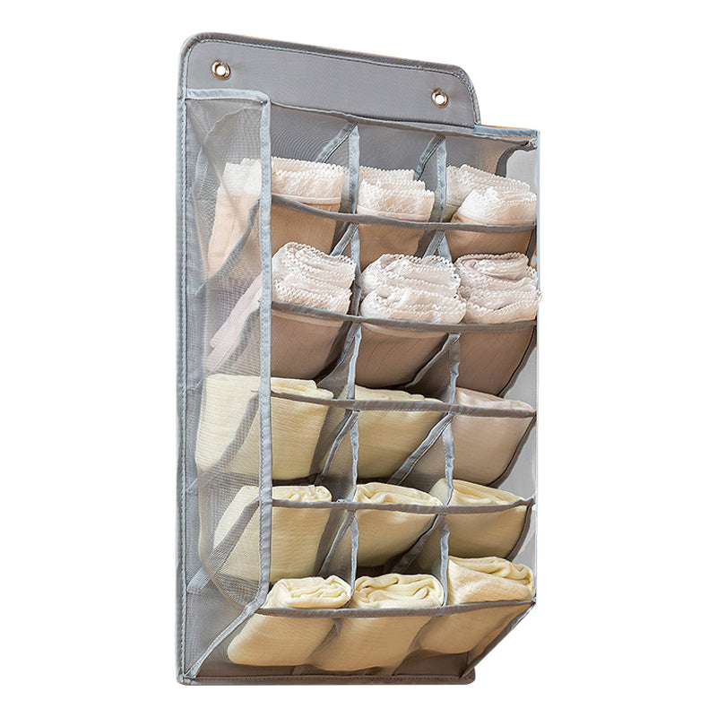 Underpants Hanging Organizer Oxford Cloth Panties Storage Bag for Wardrobe