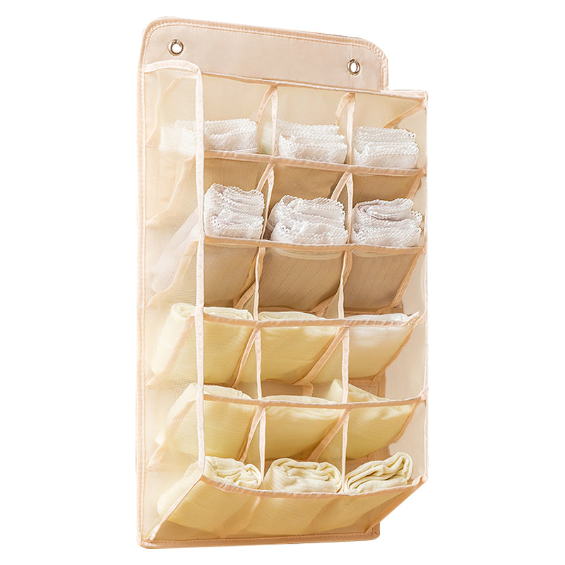 Underpants Hanging Organizer Oxford Cloth Panties Storage Bag for Wardrobe