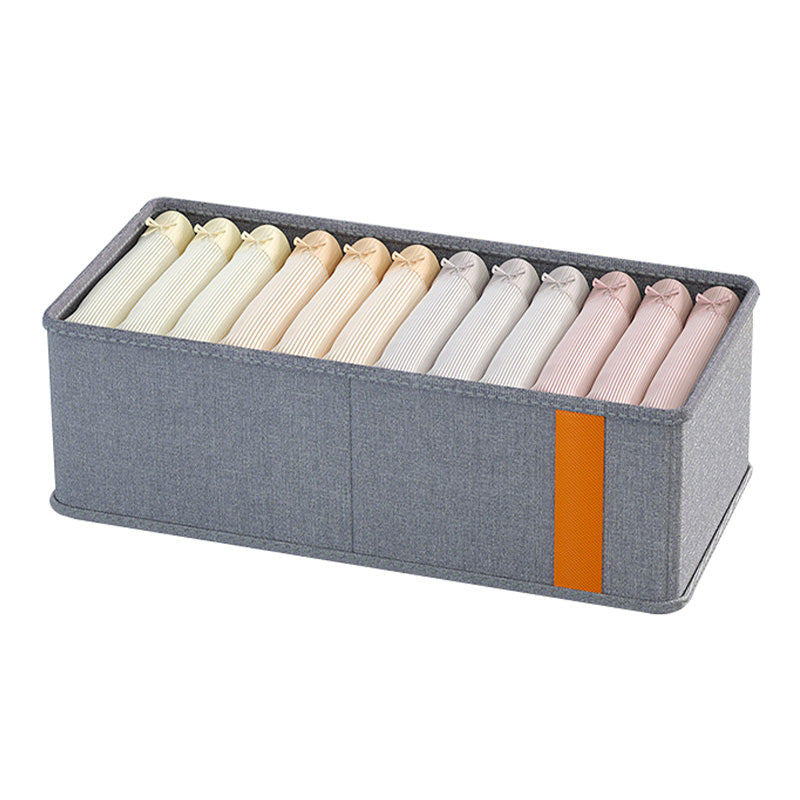 Wardrobe Storage Box Cationic PP Board + Oxford Cloth Foldable Organizer Case, Size S