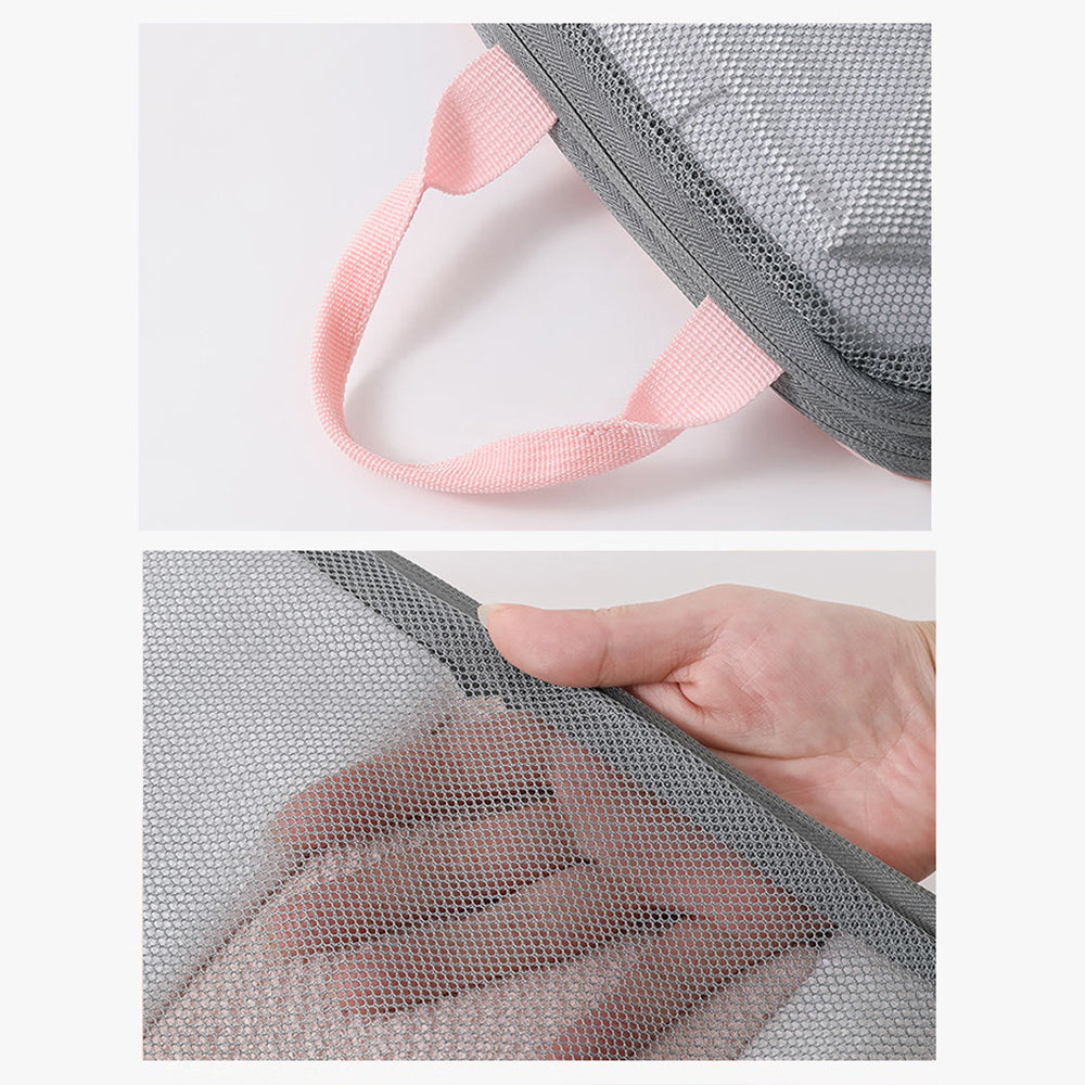 LXSN-000680 4PCS Compression Packing Clothing Shoe Bag Set Oxford Cloth Storage Pouch
