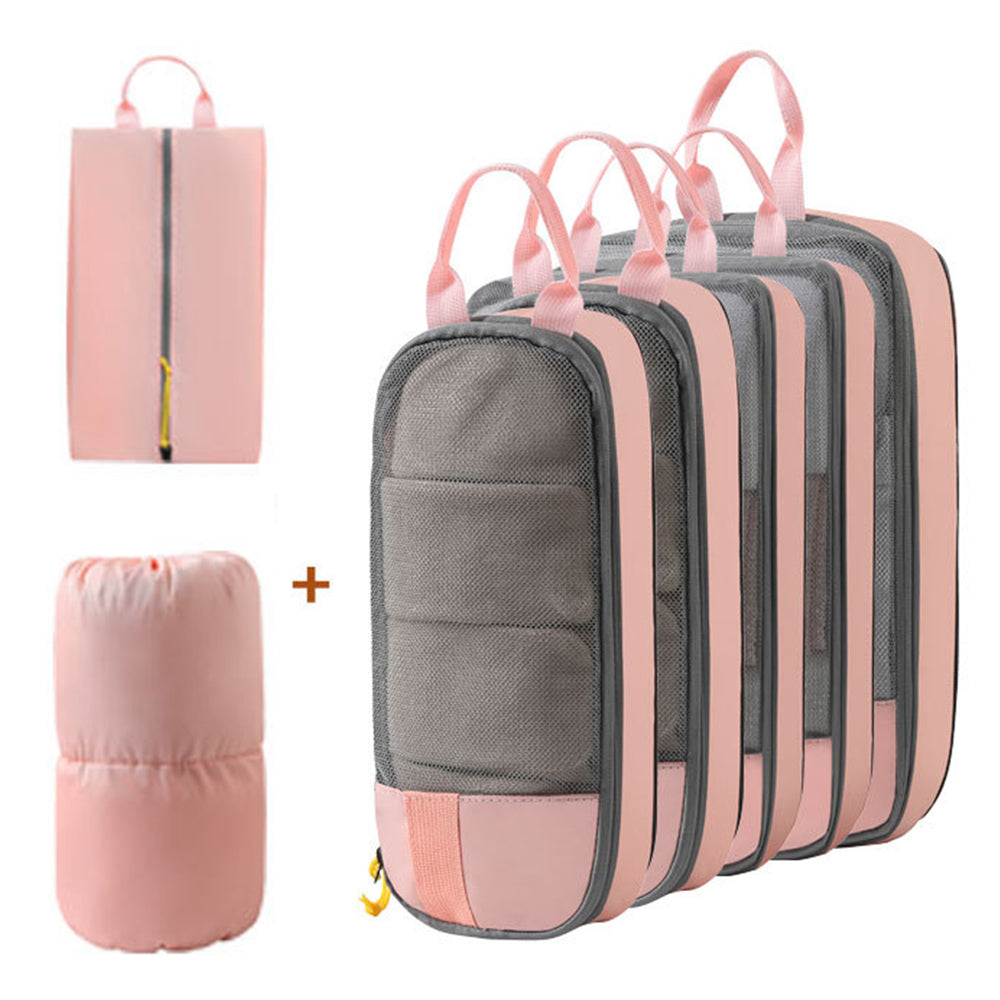 LXSN-000680 7PCS Oxford Cloth Storage Bags Luggage Compression Packing Pouch