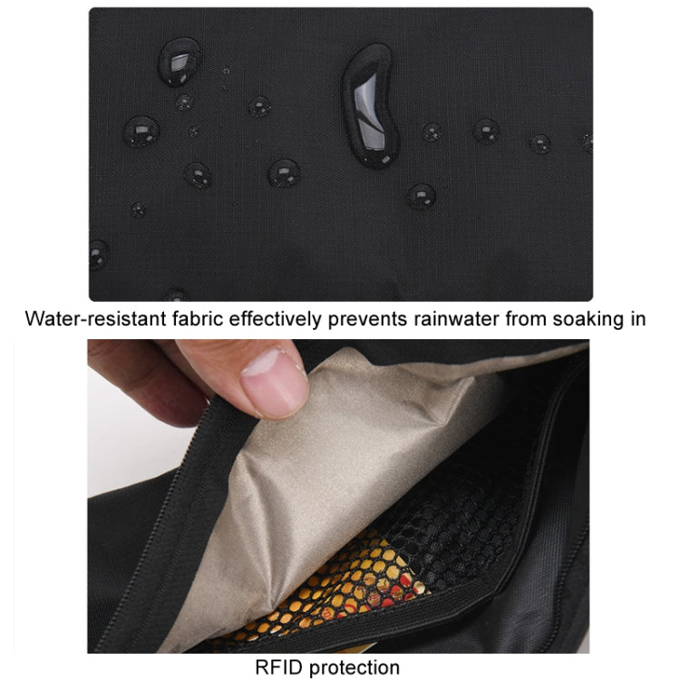 Waterproof Anti-Theft Storage Bag Travel Waist Pouch for Phone, ID Cards,  Passport