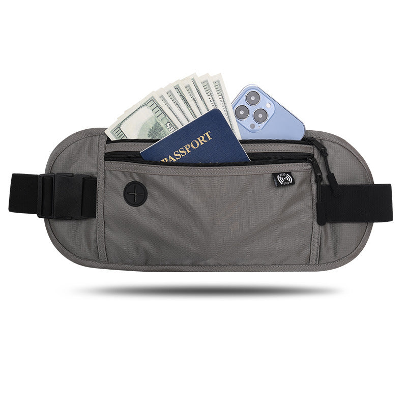Waterproof Anti-Theft Storage Bag Travel Waist Pouch for Phone, ID Cards,  Passport