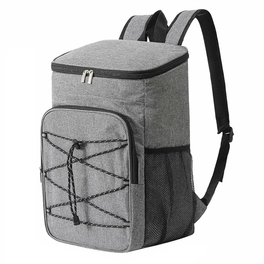 8088 Large Oxford Cloth Picnic Backpack Thermal Lunch Box Storage Bag