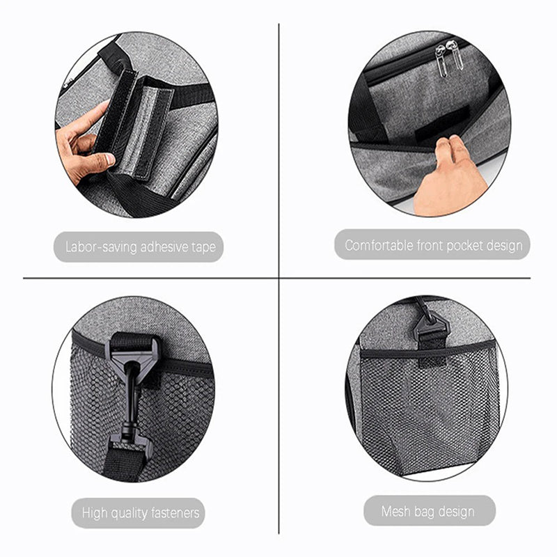 WEYOUNG B-805 33L Insulation Tote Bag 900D Cationic Cloth Car Picnic Crossbody Cooler Bag