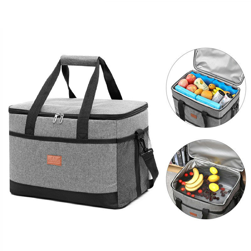 WEYOUNG B-805 33L Insulation Tote Bag 900D Cationic Cloth Car Picnic Crossbody Cooler Bag