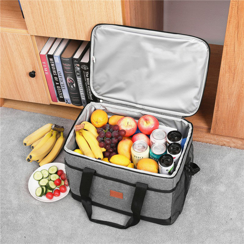 WEYOUNG B-805 33L Insulation Tote Bag 900D Cationic Cloth Car Picnic Crossbody Cooler Bag