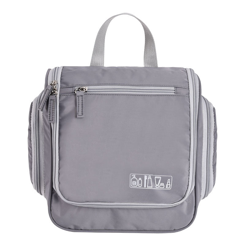 Portable Waterproof Makeup Bag Travel Cosmetics Toiletries Carrying Bag with Hanging Hook