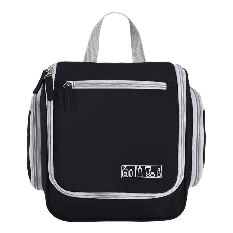Portable Waterproof Makeup Bag Travel Cosmetics Toiletries Carrying Bag with Hanging Hook
