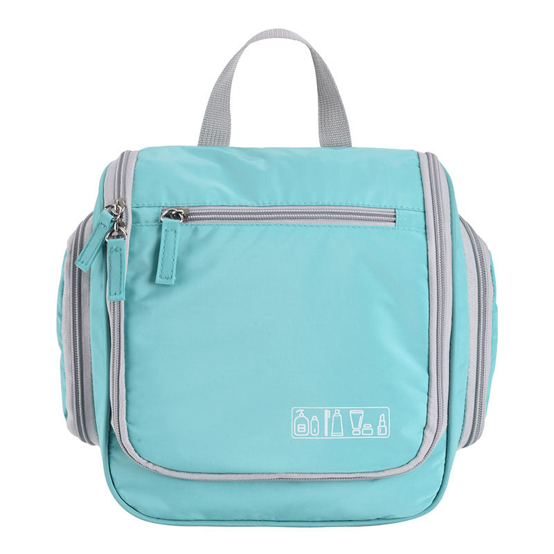 Portable Waterproof Makeup Bag Travel Cosmetics Toiletries Carrying Bag with Hanging Hook