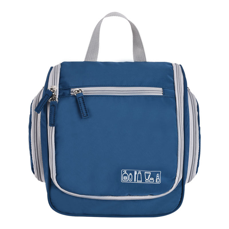 Portable Waterproof Makeup Bag Travel Cosmetics Toiletries Carrying Bag with Hanging Hook
