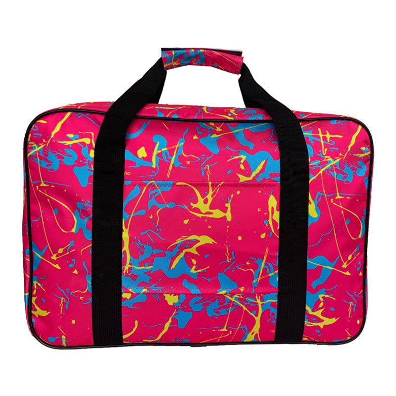 Sports Duffel Bag Large Capacity Nylon Travel Weekend Bag Handbag with Pencil Pouch