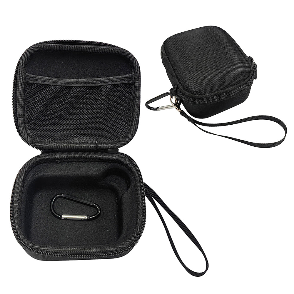 For JBL Go 4 Bluetooth Speaker Storage Bag Hard EVA Case with Hand Strap and Carabiner