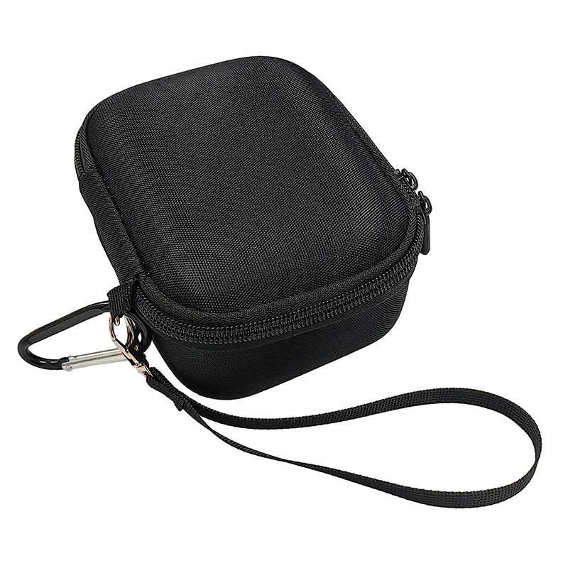 For JBL Go 4 Bluetooth Speaker Storage Bag Hard EVA Case with Hand Strap and Carabiner