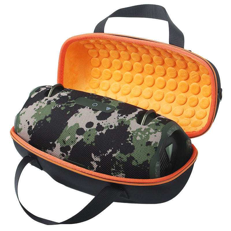 For JBL Xtreme 4 Bluetooth Speaker Storage Bag Oxford Cloth+ EVA Protective Case