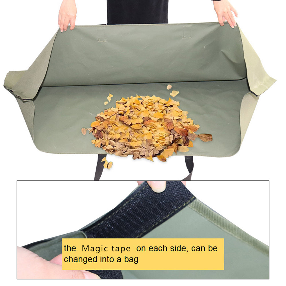 KG0266 600D Oxford Cloth Garden Waste Bag Reusable Yard Leaf Bag with Dual Handle