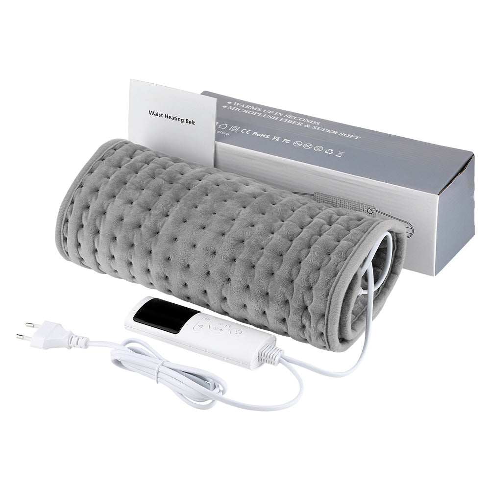 Fluff Heating Pad Cushion Waist Heated Wrap Belt for Back Pain, Women Period Cramps