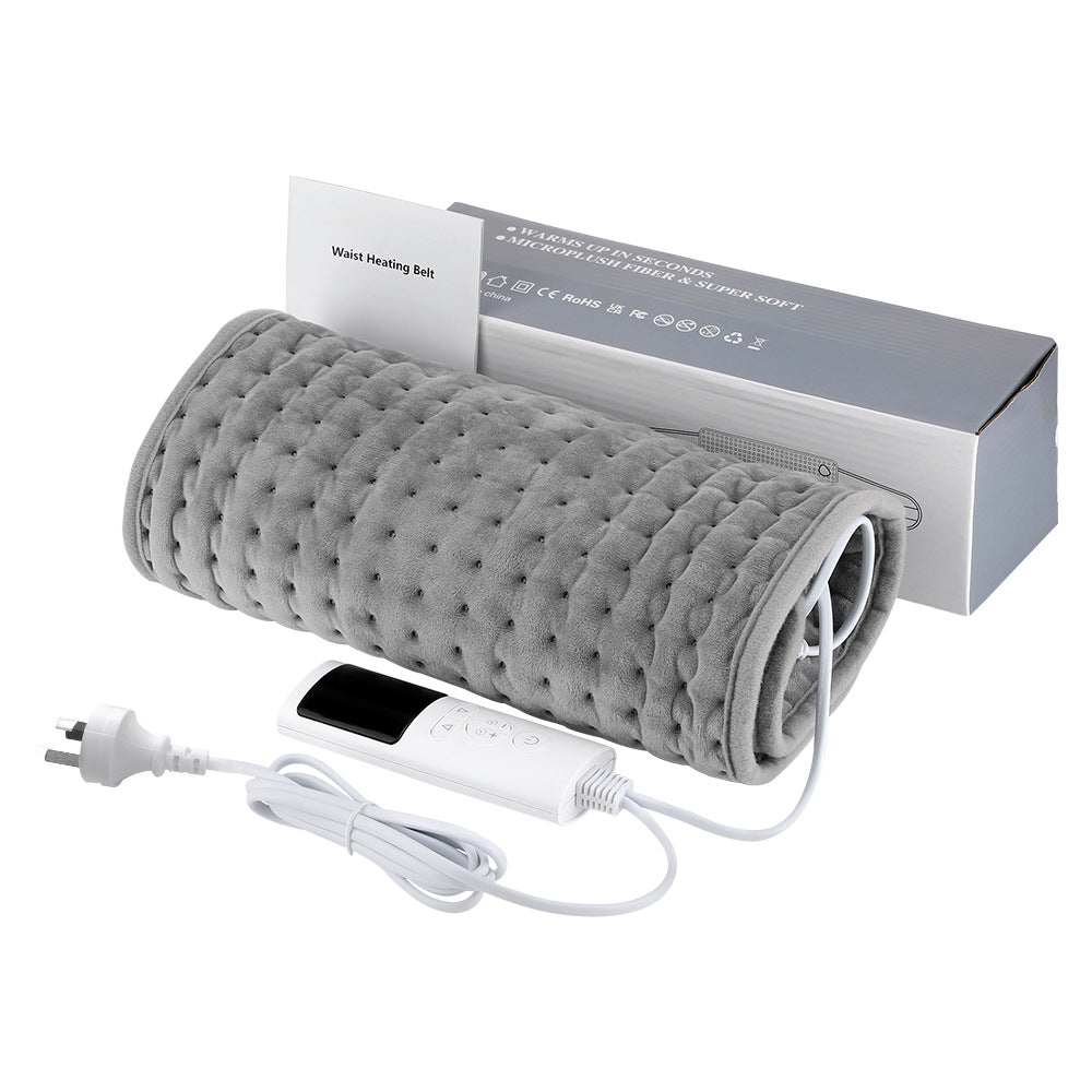 Fluff Heating Pad Cushion Waist Heated Wrap Belt for Back Pain, Women Period Cramps