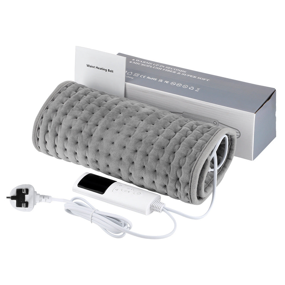 Fluff Heating Pad Cushion Waist Heated Wrap Belt for Back Pain, Women Period Cramps