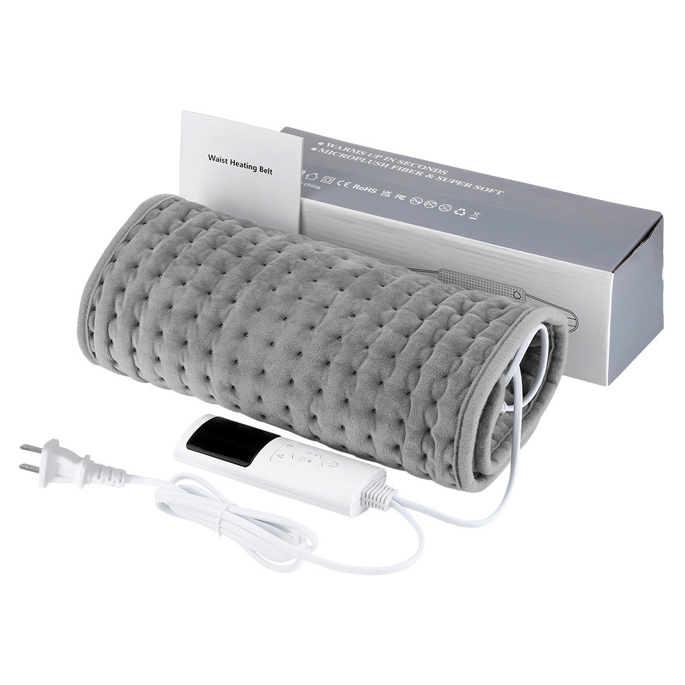 Fluff Heating Pad Cushion Waist Heated Wrap Belt for Back Pain, Women Period Cramps