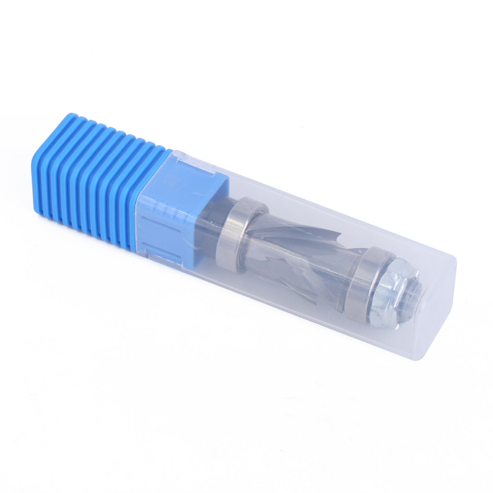 1 / 2 Shank 2+2 Flutes Compression Bit Spiral Trimmer Woodworking Milling Cutter