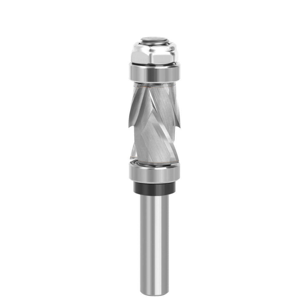 1 / 2 Shank 2+2 Flutes Compression Bit Spiral Trimmer Woodworking Milling Cutter