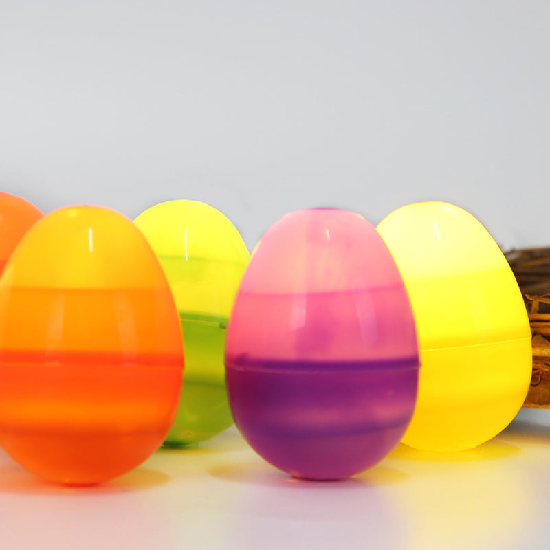 12Pcs Mixed Color Easter Egg with LED Light Party Decoration Kids Gift